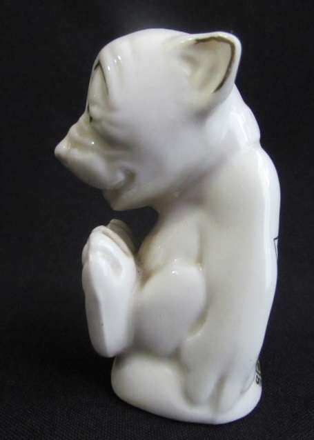 Carlton china arcadian dog ornaments