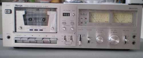 Vintage Alpage Alpine 3 head cassette tape deck, Model FL 8000