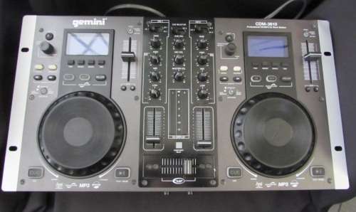 Gemini CDM-3610 Dual MP3 DJ CD Mixing Console