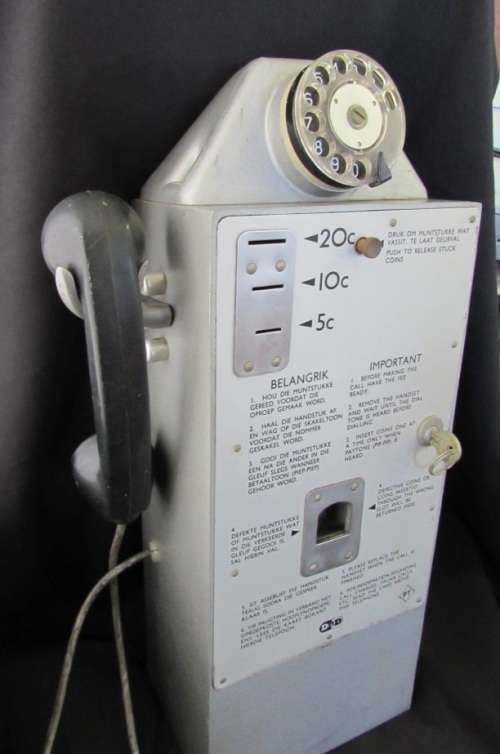 Vintage d&d pay phone 1978