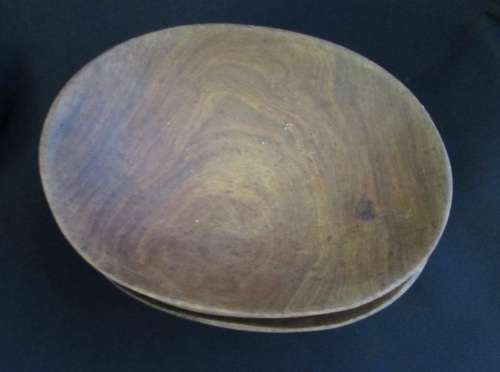 Small wooden snack bowls set of 4