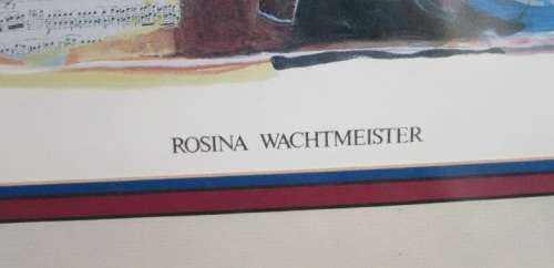 Rosina Wachtmeister painting