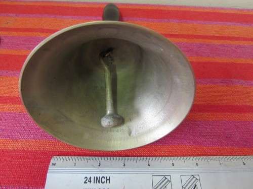 VINTAGE School Solid Brass Bell