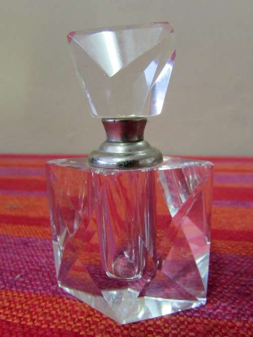 Stunning Crystal Perfume Holder.