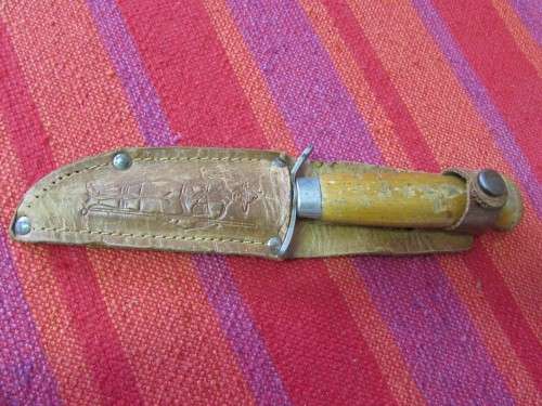 Vintage  Mora Sweden scout knife