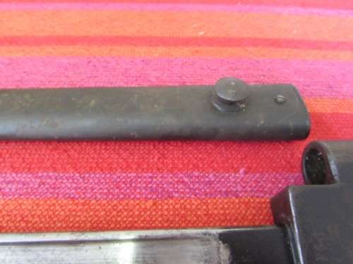 British No.9 Mk-1 Bayonet and scabbard