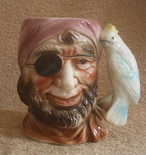 Porcelain Pirate Face Just for You