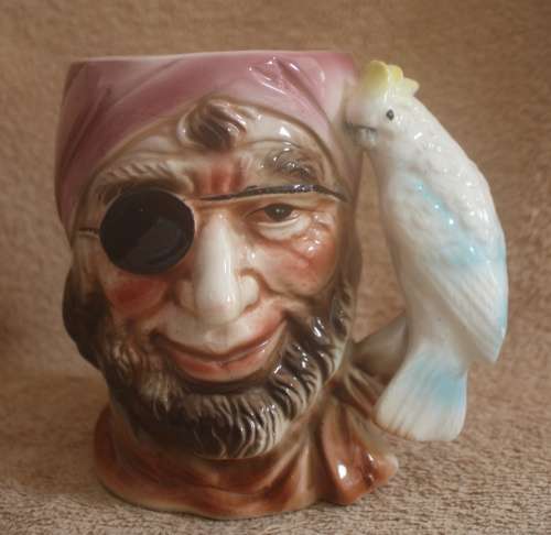 Porcelain Pirate Face Just for You