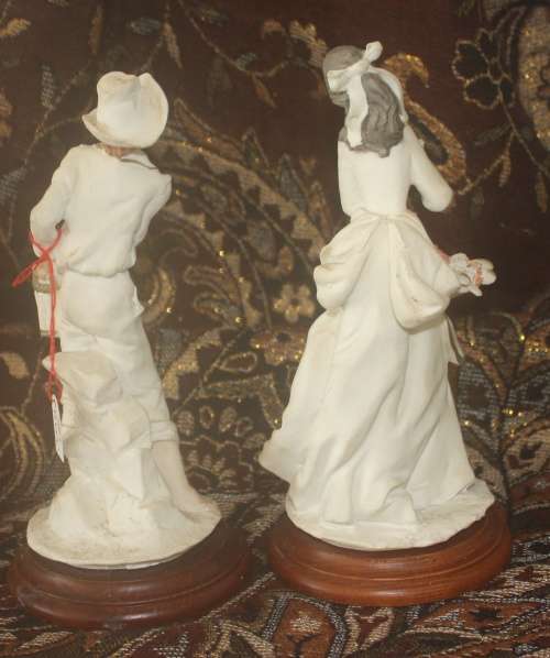 Two signed Italian A.Belcari Capodimonte figurines