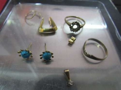 6.02  GRAM 9 CT GOLD SOLD AT SCRAP PRICE
