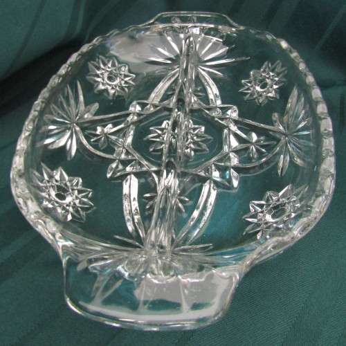CRYSTAL CONDIMENT DISH