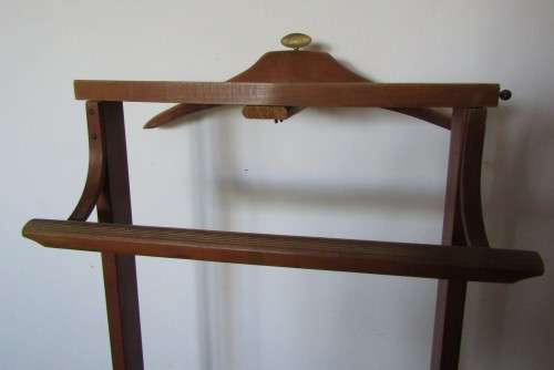 Vintage gentlemans clothes valet stand
