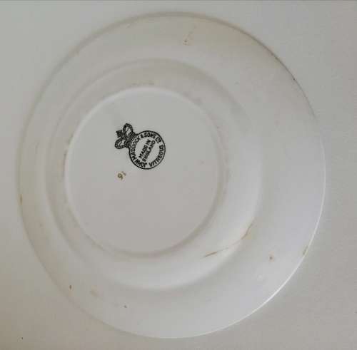 John Maddock and Sons - Vitreous - Small plate