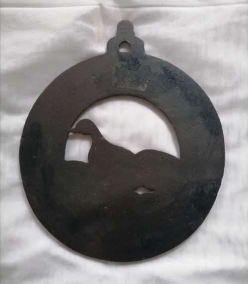 WELCOME CAST IRON PLAQUE