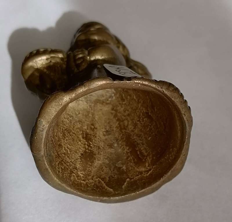 Mini Brass Angel Candlestick