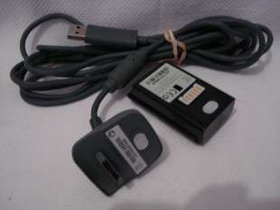 Microsoft XBOX 360 Charger with Battery Kit.