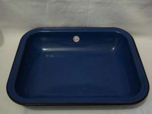 Blue  Enamel Oven Pan