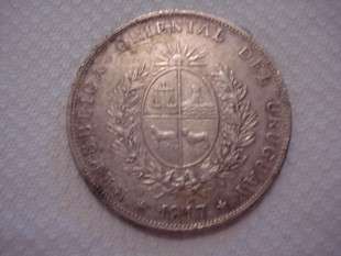 1917  Un Peso Uruguay