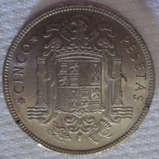 1949 5 peseta Spain