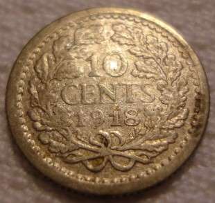1918   10 cent Nederland