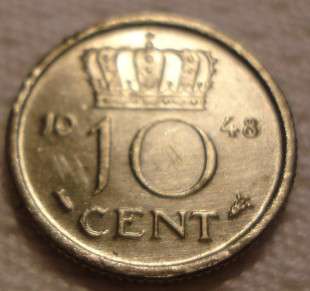 1948   10  cent Nederland