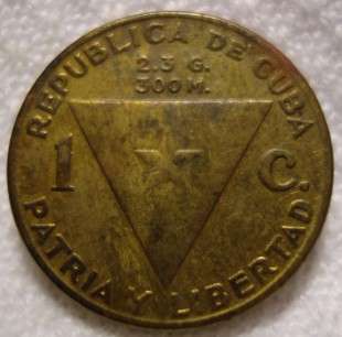 1853   1 Centavo