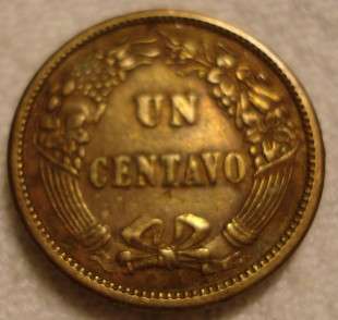 1864   1 Centavo   Peru
