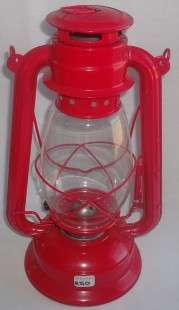 Red Large Kerosene Lamp