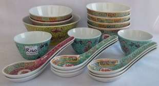 Beautiful Chinese Eating Set.