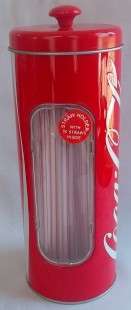 For the Collector...Coca Cola.....Straw Holder