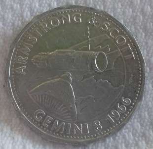 Vintage Shell 1966 Gemini 8 Token
