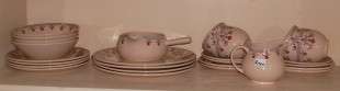 Vintage Danube Dinner and Tea set.