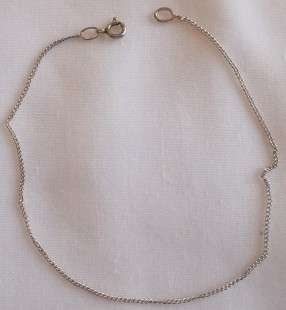 Silver Ankle chain (19cm)