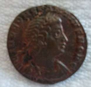 Constantius II as Augustus 337 - 347  AD. Roman Coin