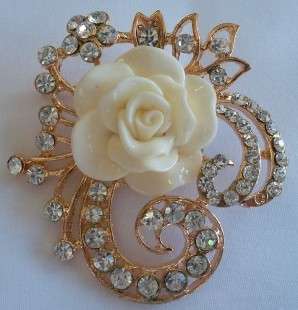 Lovely Rose Brooch