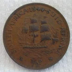 1944  1/2  D  Coin......South Africa