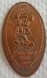 Walt Disney Elongated Pressed Pennies.....World of Disney