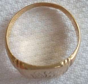 6,5g   9 ct   Heavy  Ring