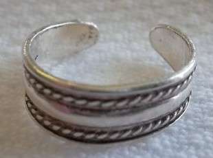 Silver Toe  Ring