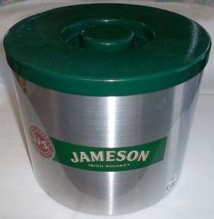 Jameson Irish Whiskey Stainless Steel  Ice Bucket.