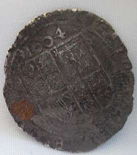 1604 6 Pence UK Silver Coin