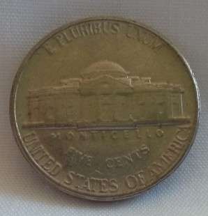 1996  5 cent  Jefferson Nickel USA   Coin