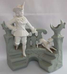 Jasperware Style Figurine Ornament