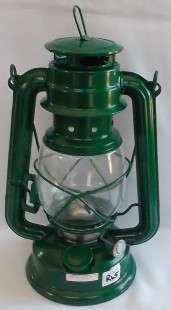 Green  Kerosene/Citronella oil Lamp