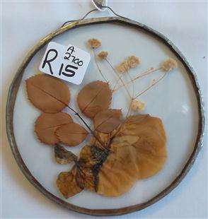 Dried Flower Suncatcher