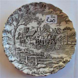 Vintage Myott Royal Mail Small Wall Plate