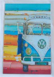 VW Retro Look Metal Tin Sign
