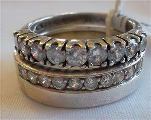 925 8.2g Silver Ring Set.
