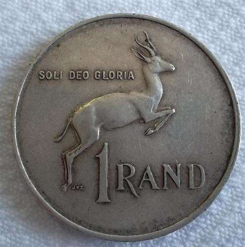 1967  R1 South African  Coin