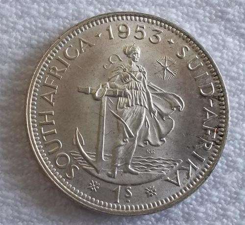 1953   shilling  South African    Coin